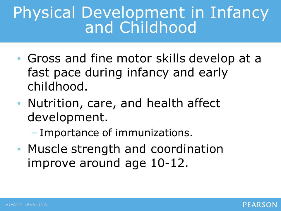 Importance of infancy and toddler hood nutrition